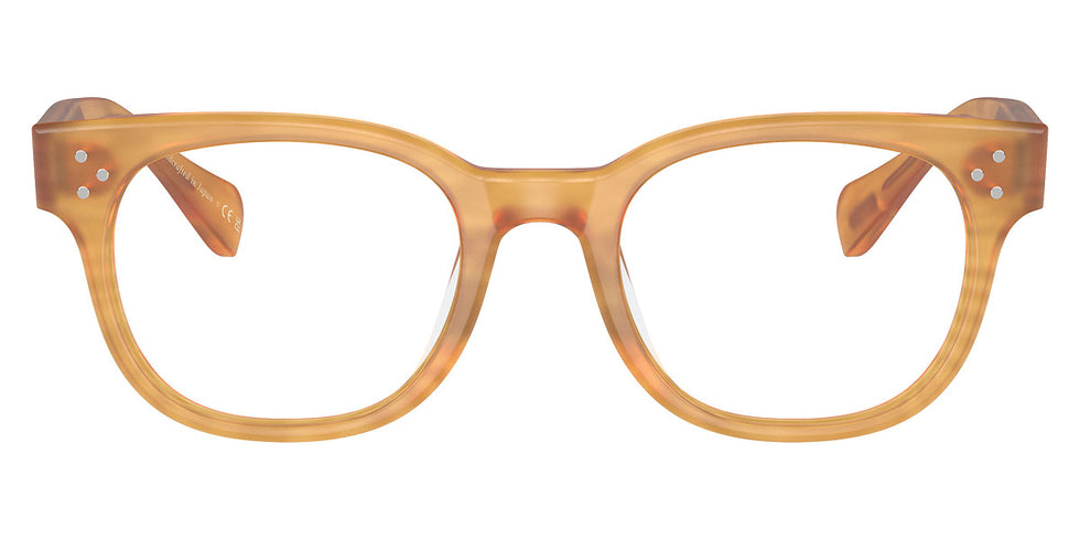 Oliver Peoples® Afton OV5545U 1779 49 - Semi-Matte Goldwood/Clear Eyeglasses