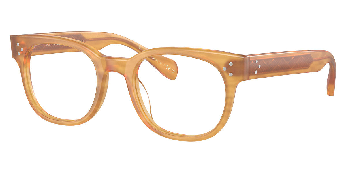 Oliver Peoples® Afton OV5545U 1779 49 - Semi-Matte Goldwood/Clear Eyeglasses