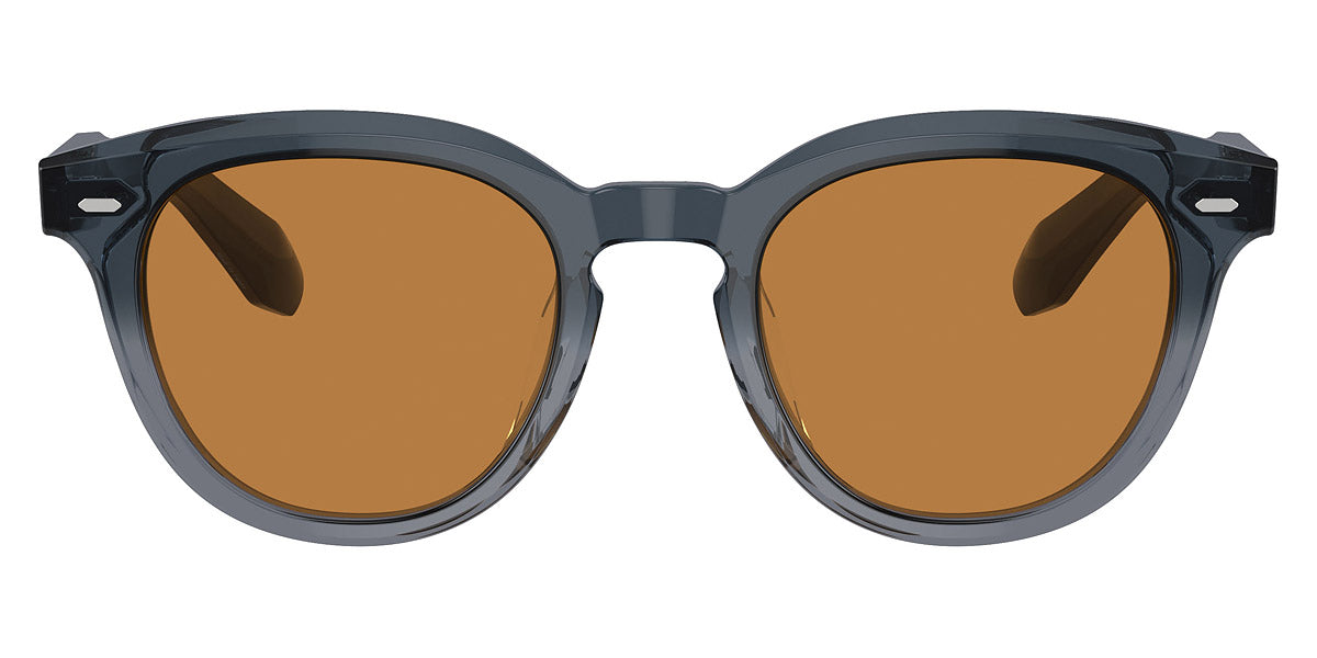 Oliver Peoples® N.05 Sun OV5547SU 1779W5 48 - Semi-Matte Goldwood/Regal Blue Sunglasses
