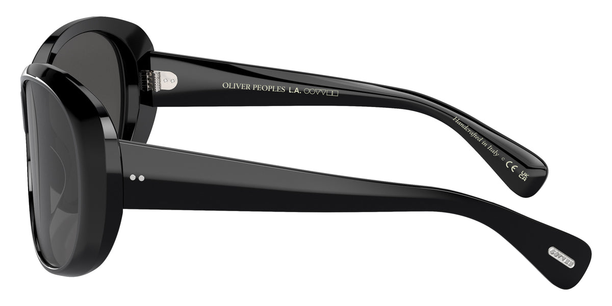Oliver Peoples® OV5551SU Round OV5551SU 100587 62 Sunglasses - Black/Gray