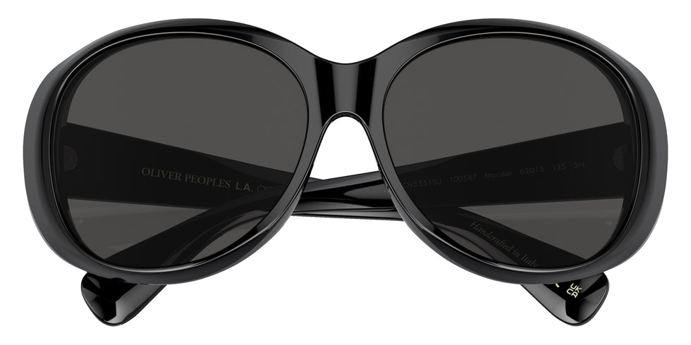 Oliver Peoples® OV5551SU Round OV5551SU 100587 62 Sunglasses - Black/Gray