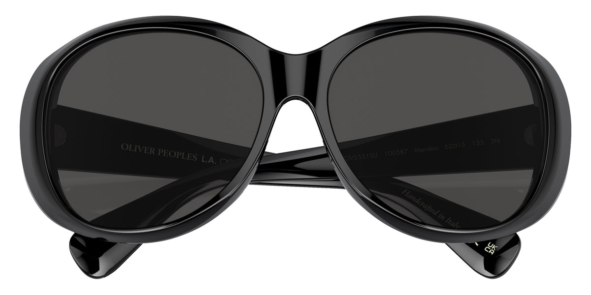 Oliver Peoples® OV5551SU Round OV5551SU 100587 62 Sunglasses - Black/Gray