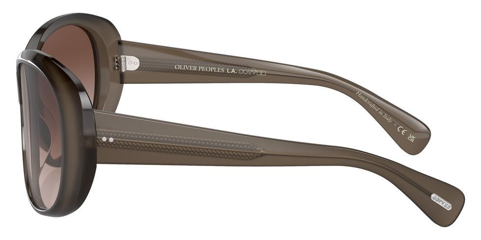 Oliver Peoples® OV5551SU Round OV5551SU 147313 62 Sunglasses - Taupe/Umber Gradient