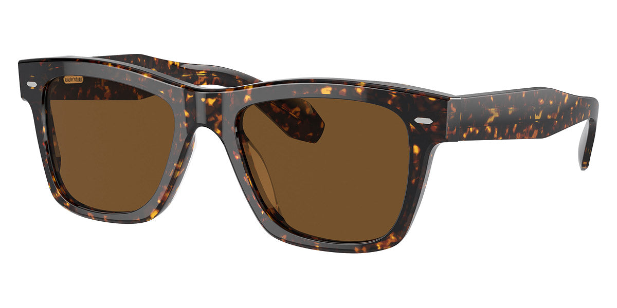 Oliver Peoples® N.04 Sun OV5552SU 174157 53 - Atago Tortoise/TRUE Brown Polar Sunglasses