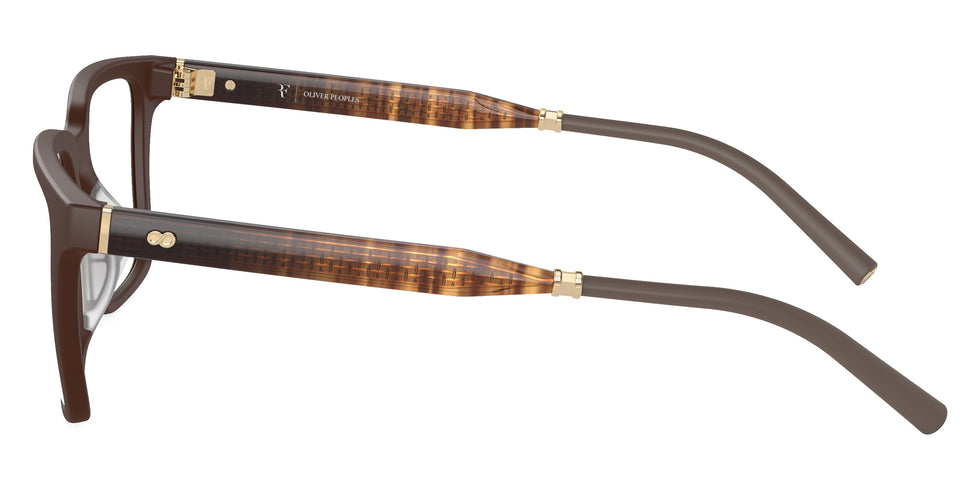 Oliver Peoples® Mr. Federer-R OV5553U 7005 52 Eyeglasses - Umber/Cortado/Gold