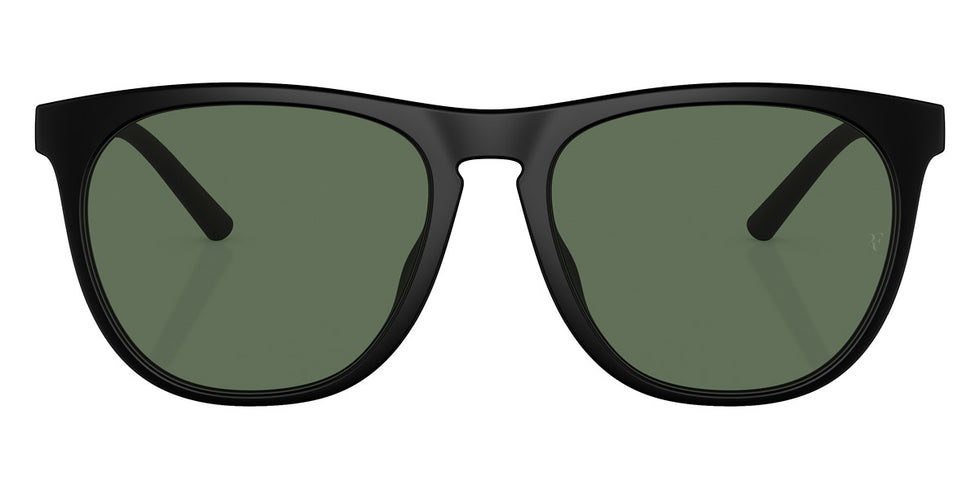 Oliver Peoples® R-1 OV5554SU 70019A 55 Sunglasses - Semi-Matte Black/Crystal Silver / G-15 Polarized