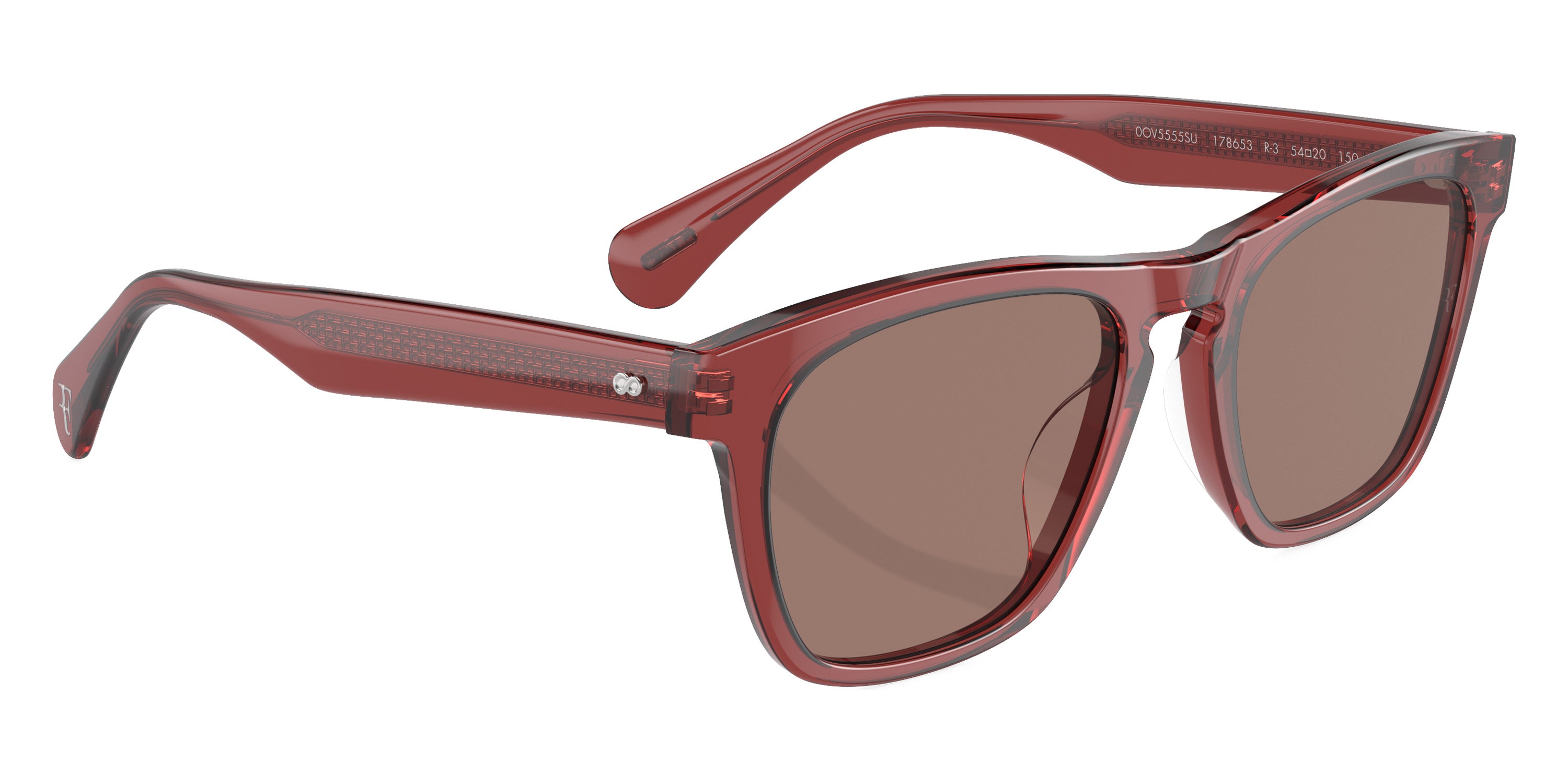 Oliver Peoples® R-3 OV5555SU 178653 51 Sunglasses - Brick / Sierra