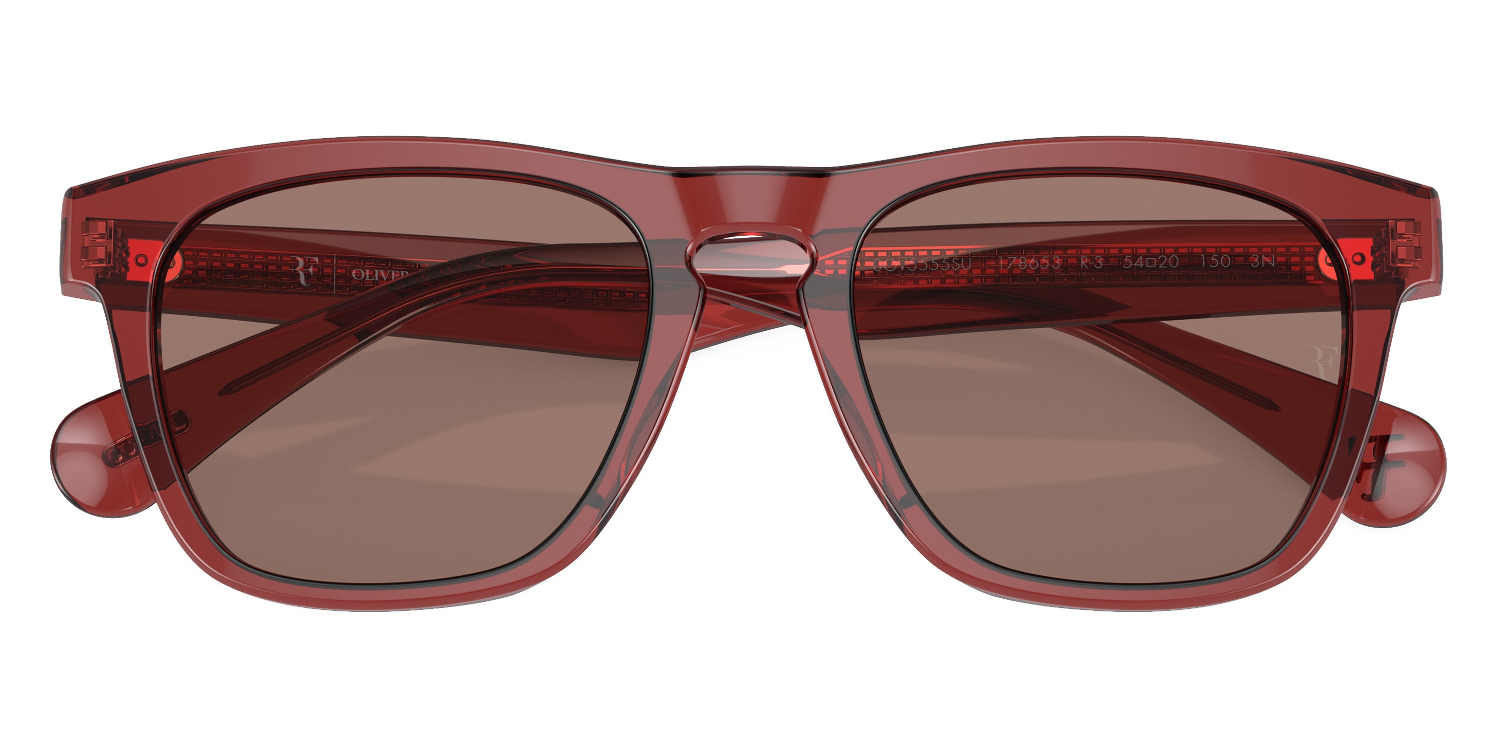 Oliver Peoples® R-3 OV5555SU 178653 51 Sunglasses - Brick / Sierra