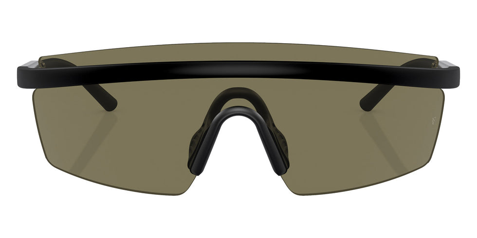 Oliver Peoples® R-4 OV5556S 70012 35 Sunglasses - Semi-Matte Black/Crystal Silver / G-15