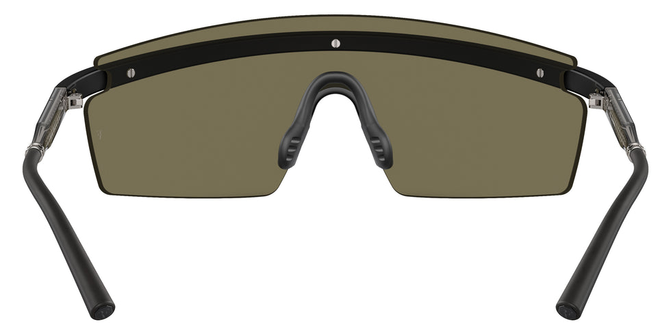 Oliver Peoples® R-4 OV5556S 70012 35 Sunglasses - Semi-Matte Black/Crystal Silver / G-15