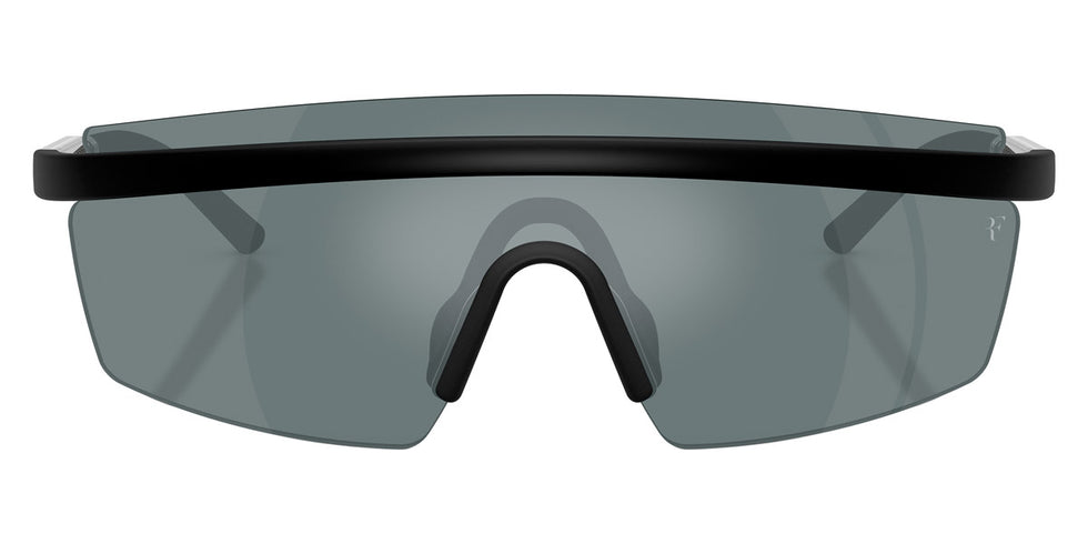 Oliver Peoples® R-4 OV5556S 70016G 35 Sunglasses - Semi Matte Black/Crystal/Silver / Black Mirrored