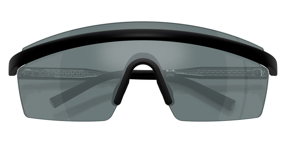 Oliver Peoples® R-4 OV5556S 70016G 35 Sunglasses - Semi Matte Black/Crystal/Silver / Black Mirrored