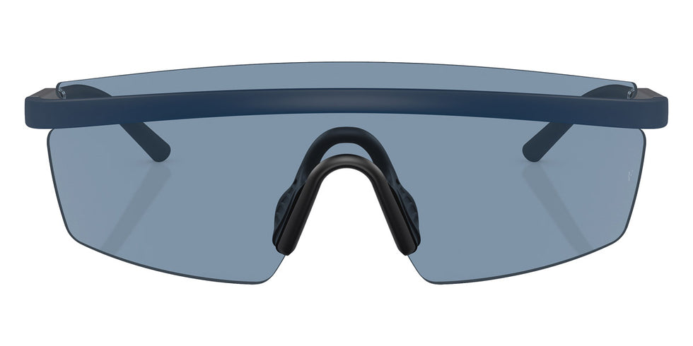Oliver Peoples® R-4 OV5556S 700380 35 Sunglasses - Semi-Matte Blue Ash/Blue Ash Silver / Marine