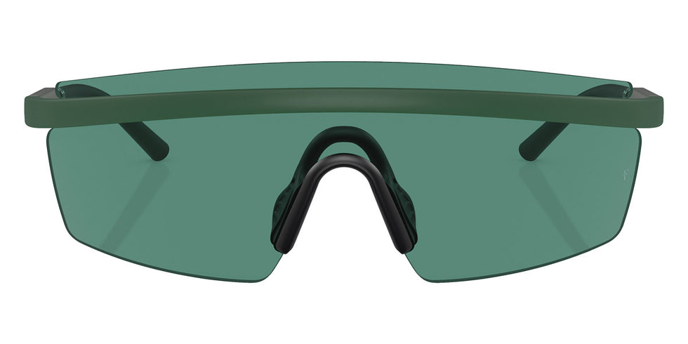 Oliver Peoples® R-4 OV5556S 700471 35 Sunglasses - Semi-Matte Ryegrass/Ryegrass and Silver / Forest