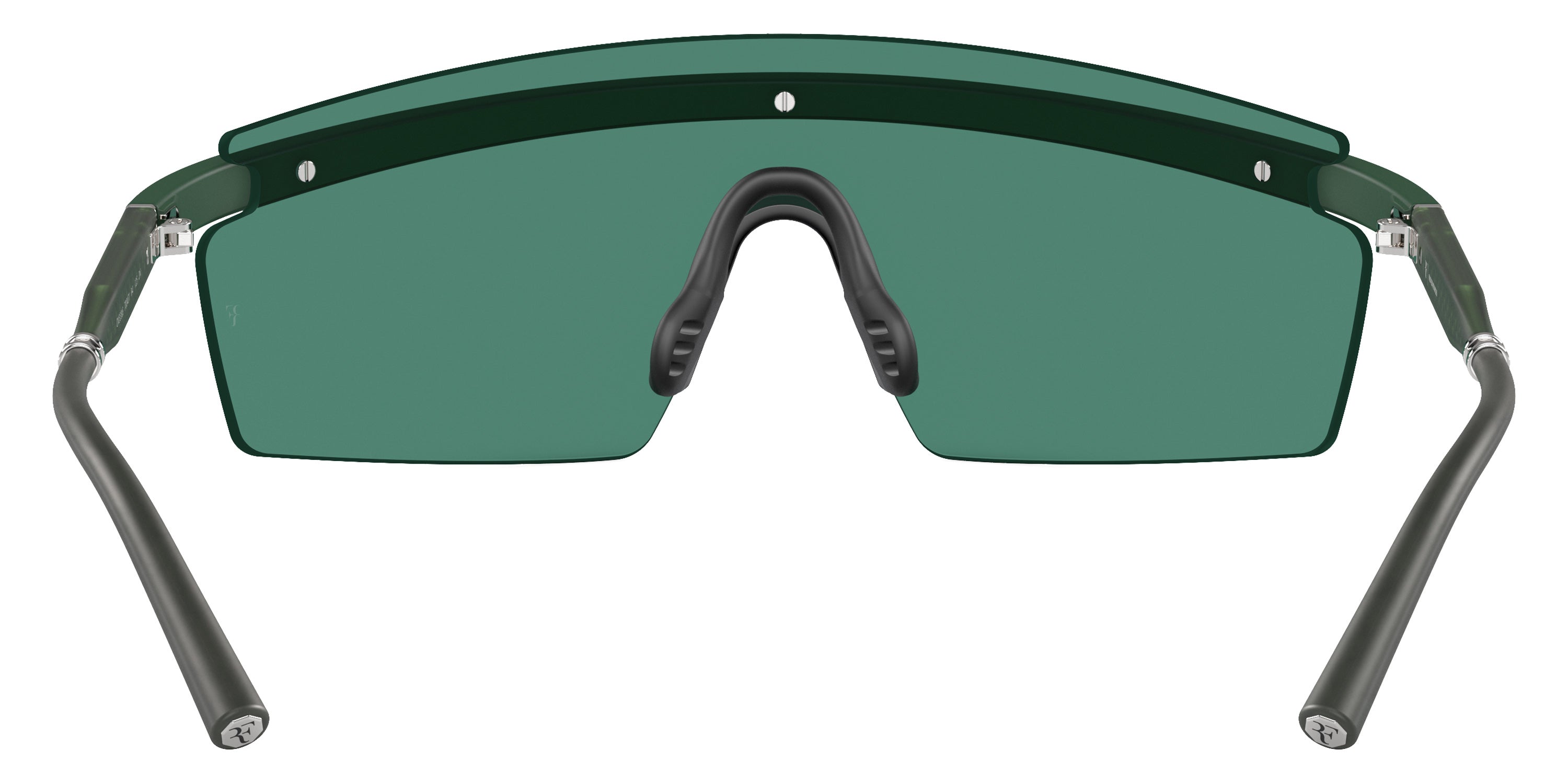 Oliver Peoples® R-4 OV5556S 700471 35 Sunglasses - Semi-Matte Ryegrass/Ryegrass and Silver / Forest