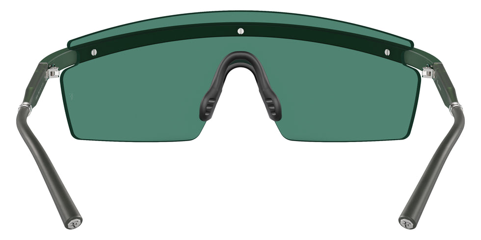 Oliver Peoples® R-4 OV5556S 700471 35 Sunglasses - Semi-Matte Ryegrass/Ryegrass and Silver / Forest