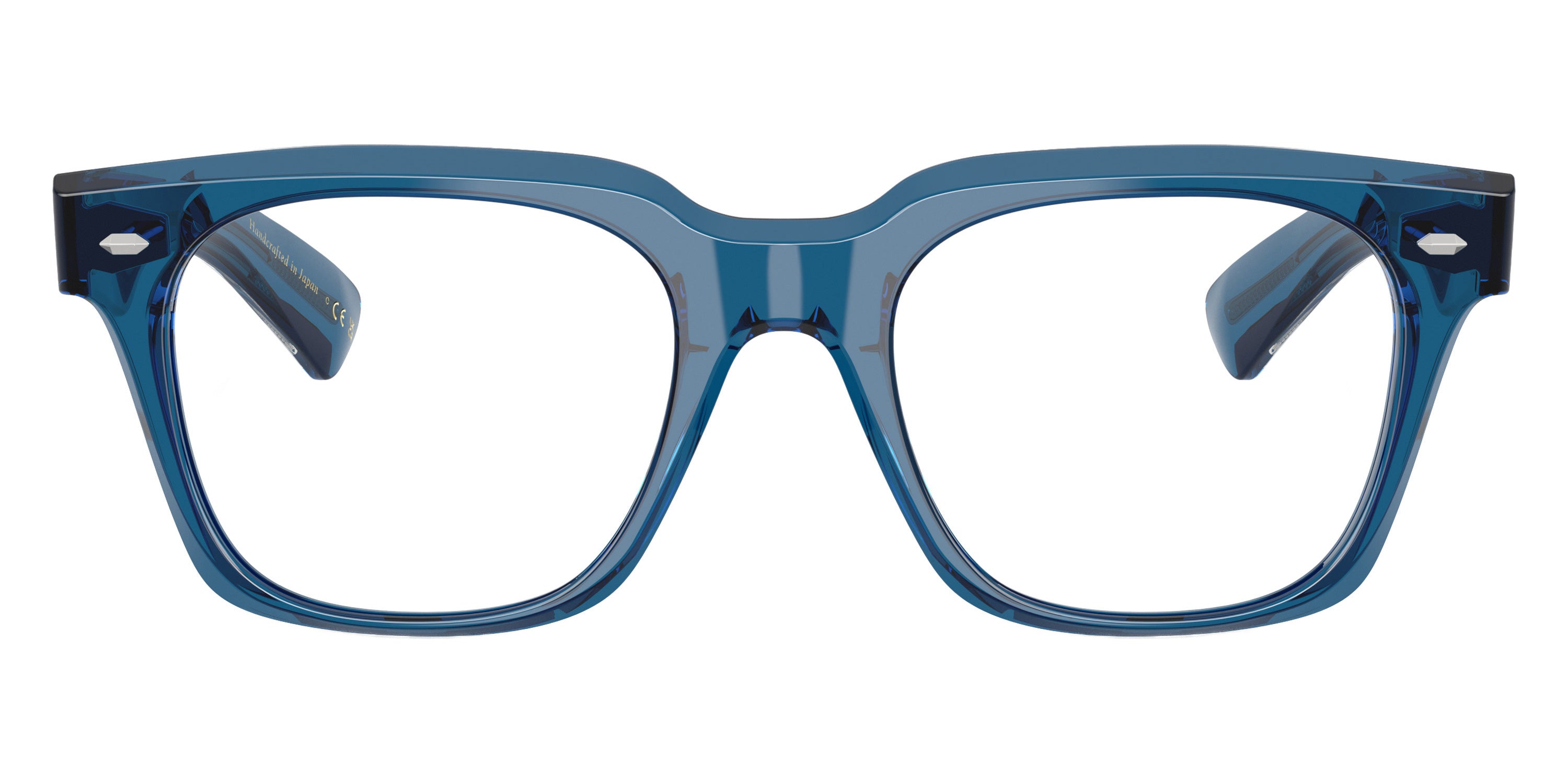 Oliver Peoples® Alfrey 18k OV5570U 1793 51 Eyeglasses - Translucent Blue