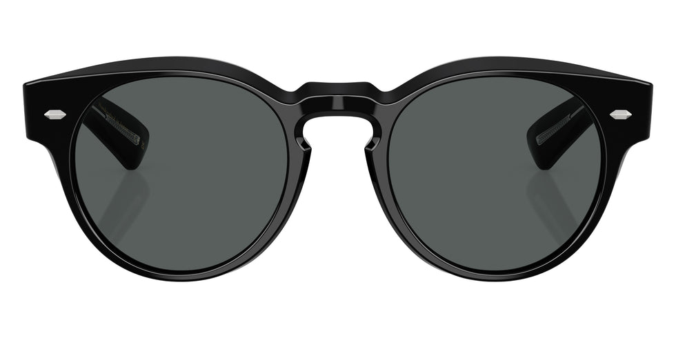Oliver Peoples® Hayton 18k OV5571SU 1731P2 49 Sunglasses - Pure Black / Midnight Express Polarized
