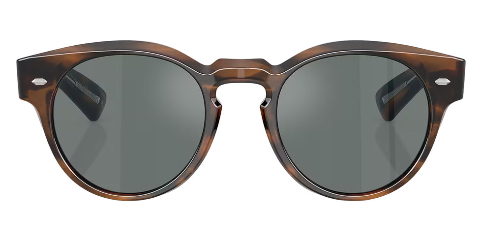 Oliver Peoples® Hayton 18k OV5571SU 1794W5 49 Sunglasses - Barchan / Regal Blue