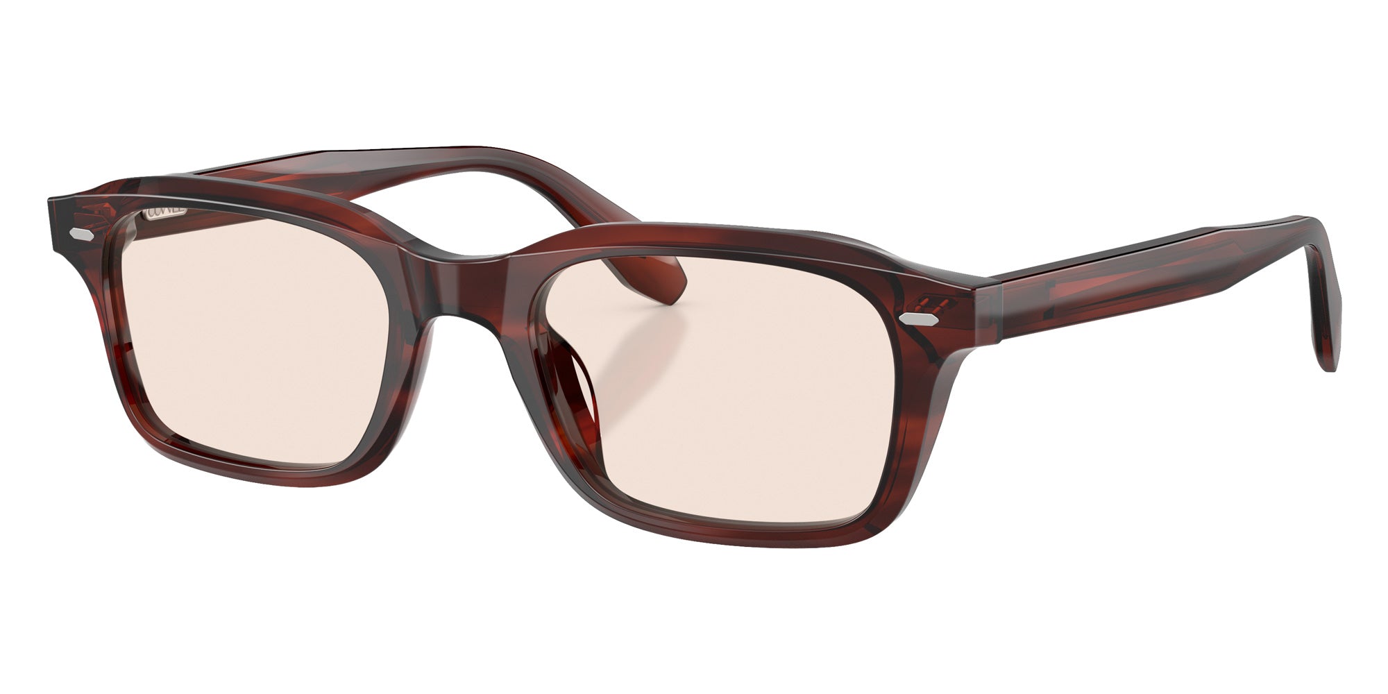 Oliver Peoples® OV5588U Rectangle OV5588U 1818 49 Eyeglasses - Morado Tortoise/Demo Lens Sand Wash 1818