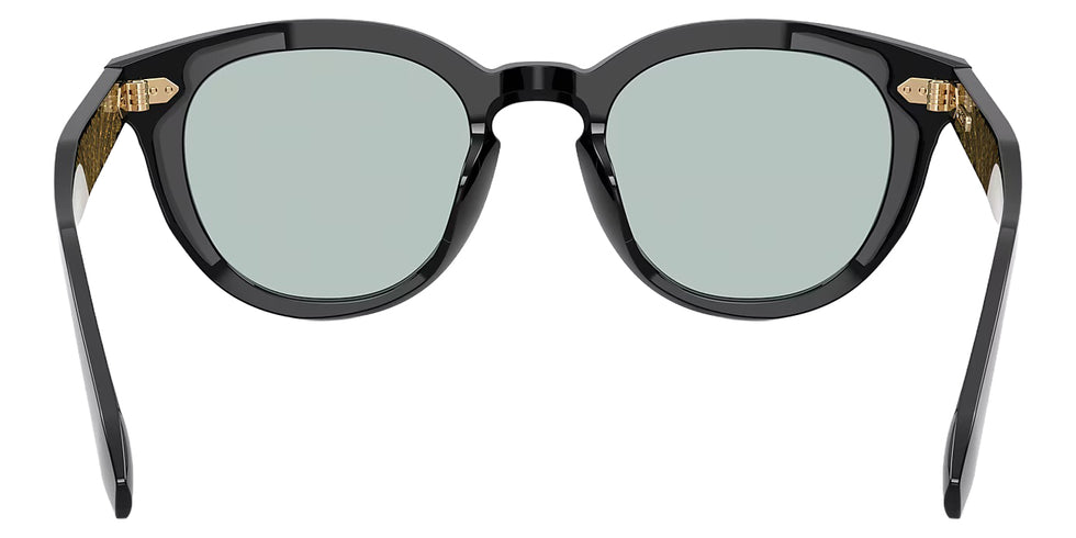 Oliver Peoples® N.05 Gold Leaf OV5595U 1731 48 Sunglasses - Black / Demo Lens Sea Mist