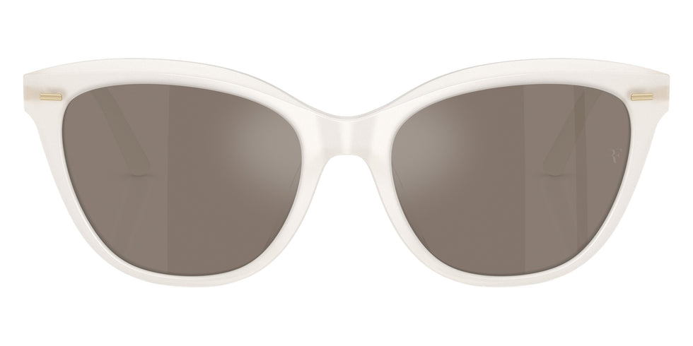 Oliver Peoples® Mrs. Federer OV5597SU 16067I 55 Sunglasses - Warm White / Sierra Flash Mirrored