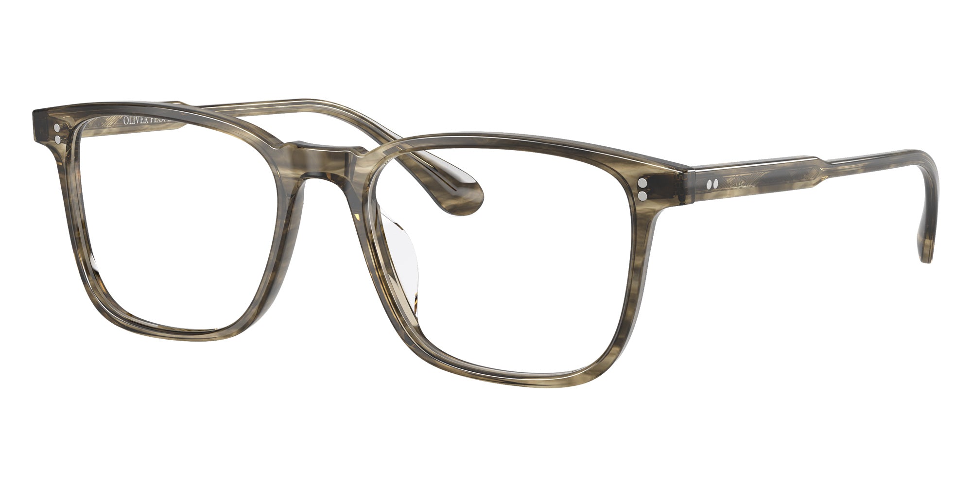Oliver Peoples® OV5603U Square OV5603U 1735 53 Eyeglasses - Soft Olive Bark