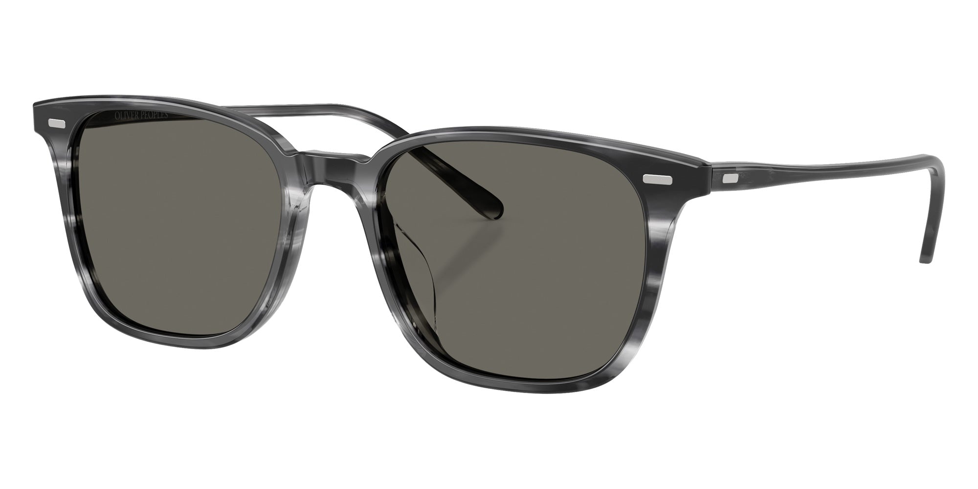 Oliver Peoples® OV5614SU Square OV5614SU 1822R5 52 Sunglasses - Divers Blue/Carbon Gray 1822R5