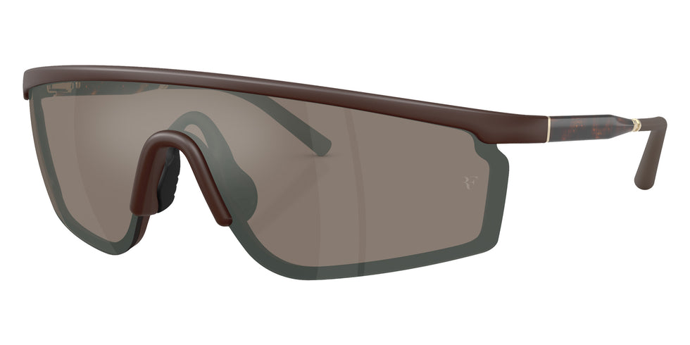 Oliver Peoples® OV5623S Geometric OV5623S 70107I 43 Sunglasses - Mocha/Sierra Flash Mirrored 70107I