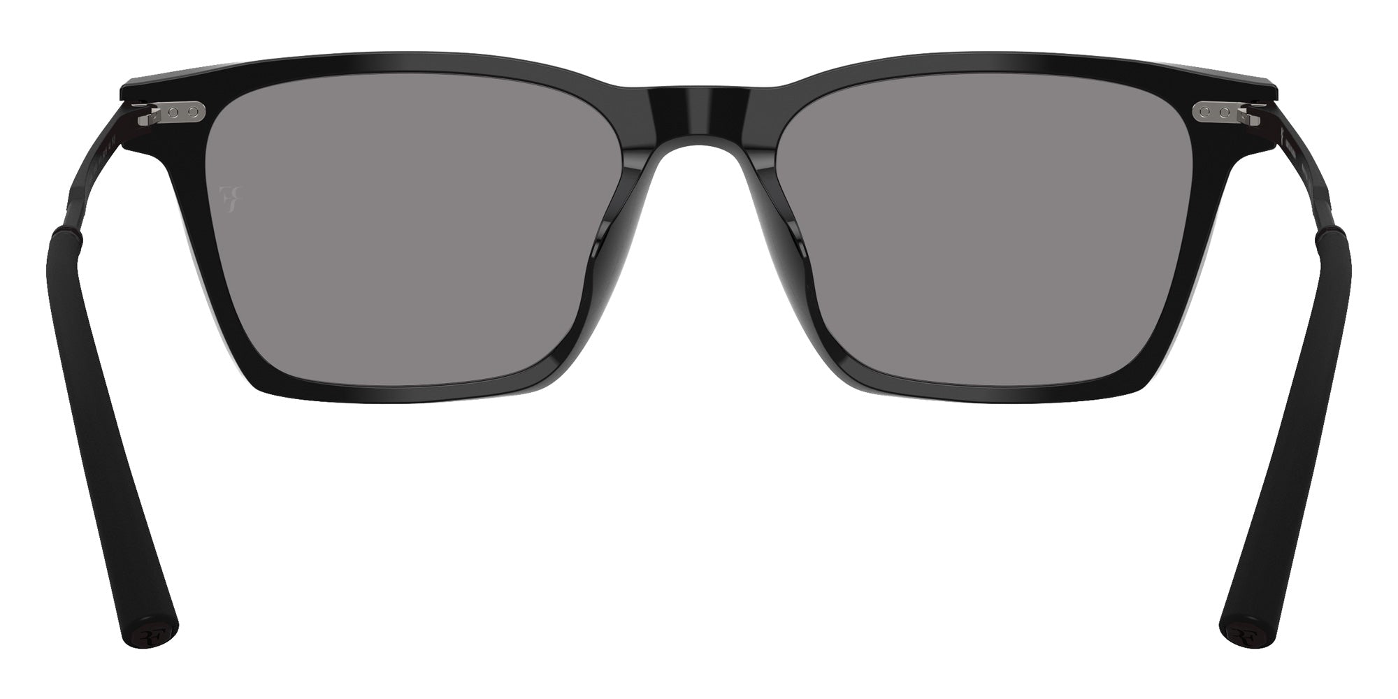 Oliver Peoples® OV5624SU Rectangle OV5624SU 100527 54 Sunglasses - Black/Iron Wash to Dark Photochromic Polarized 100527