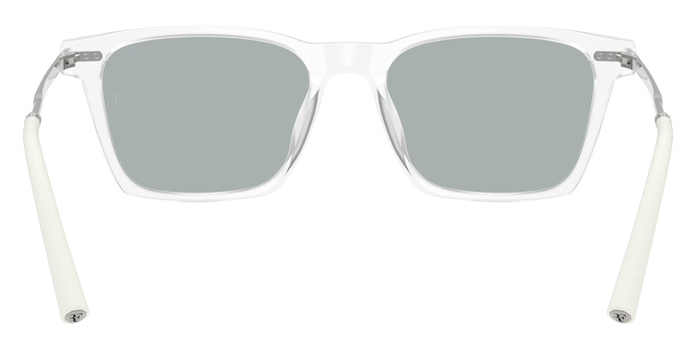 Oliver Peoples® OV5624SU Rectangle OV5624SU 11286G 54 Sunglasses - Crystal/Gray Flash Mirrored Polarized 11286G
