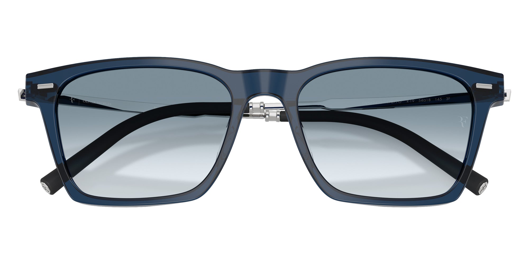 Oliver Peoples® OV5624SU Rectangle OV5624SU 17877O 54 Sunglasses - Ash Blue/Sky Gradient Wash to Dark Photochromic 17877O