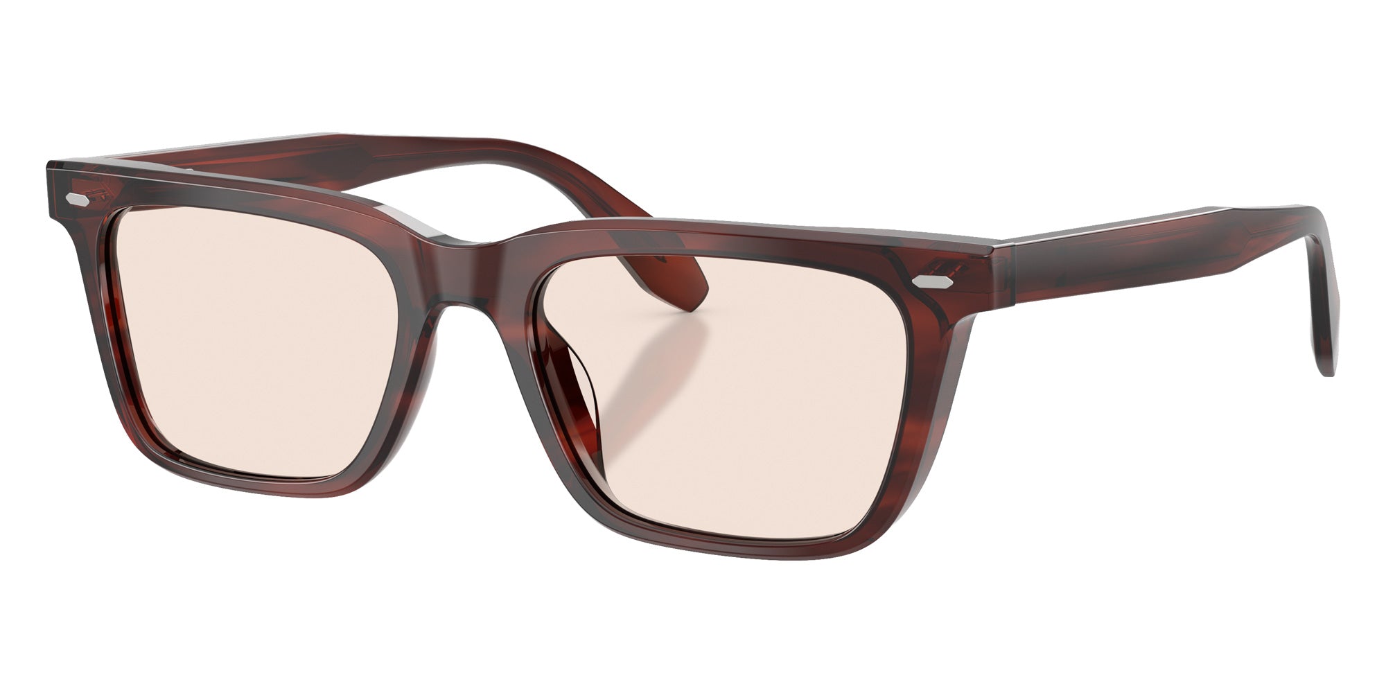 Oliver Peoples® OV5628U Rectangle OV5628U 1818 52 Eyeglasses - Morado Tortoise/Demo Lens Sand Wash 1818