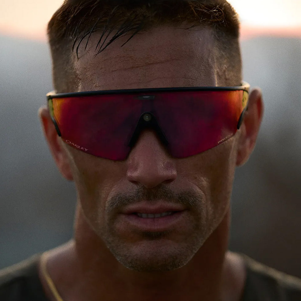 Oakley® Meta OW8001 Vanguard - Matte Black/Prizm Road Sunglasses