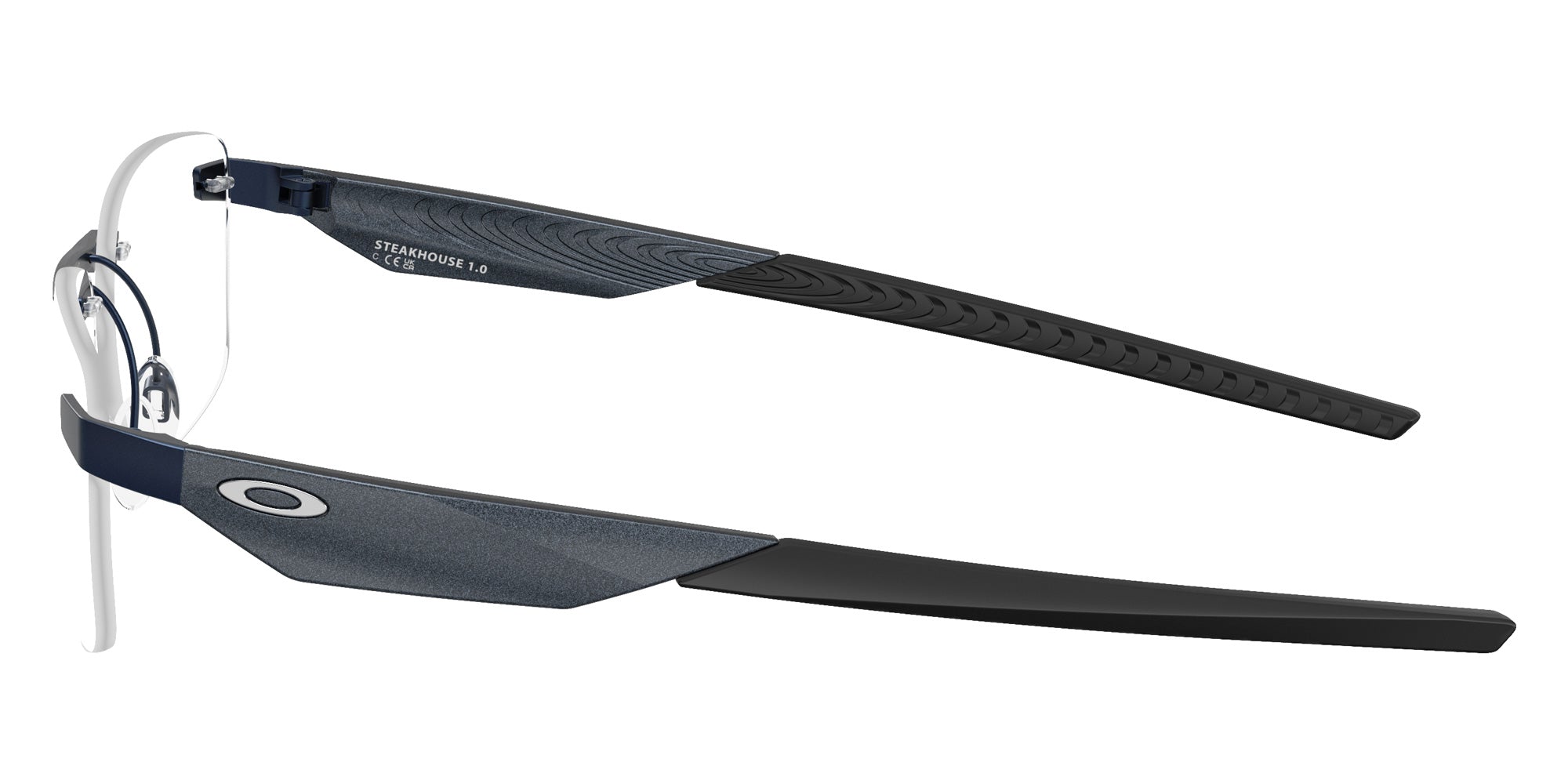 Oakley® OX3126 STEAKHOUSE 1.0 OX3126 312603 57 Eyeglasses - Matte Midnight 312603