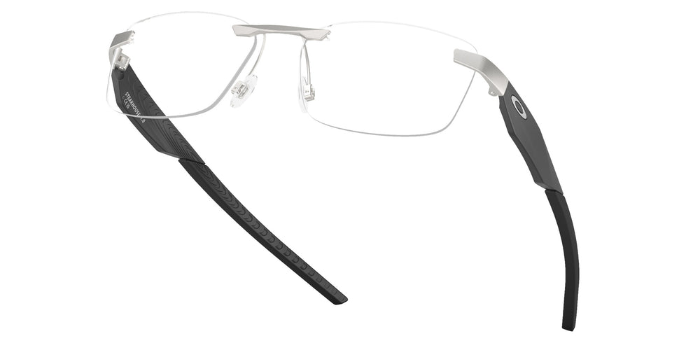 Oakley® OX3126 STEAKHOUSE 1.0 OX3126 312604 55 Eyeglasses - Satin Chrome 312604
