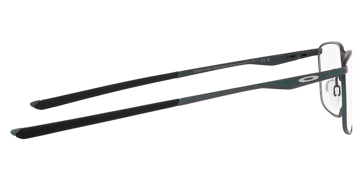 Oakley® OX3217 Socket 5.0 OX3217 321714 53 - Dark Matte Silver/Blue Colorshift Eyeglasses