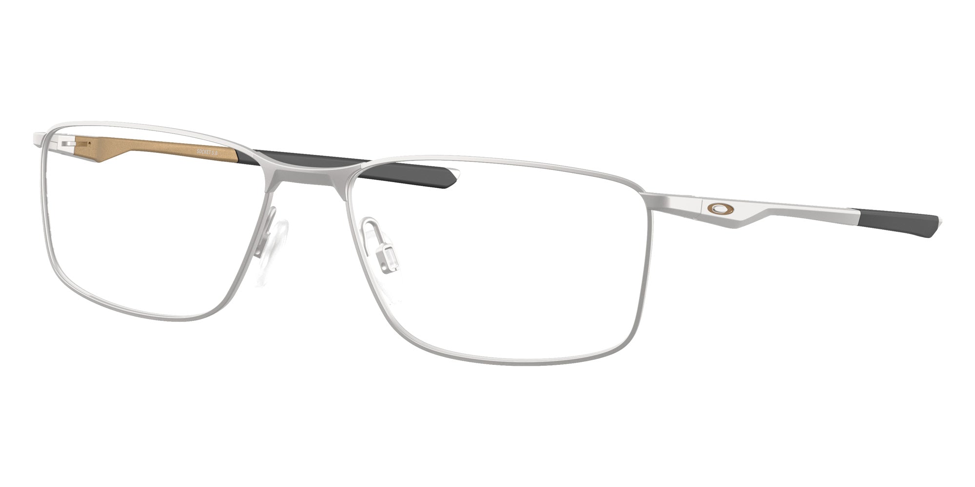Oakley® OX3217 SOCKET 5.0 OX3217 321718 53 Eyeglasses - Titanium 321718