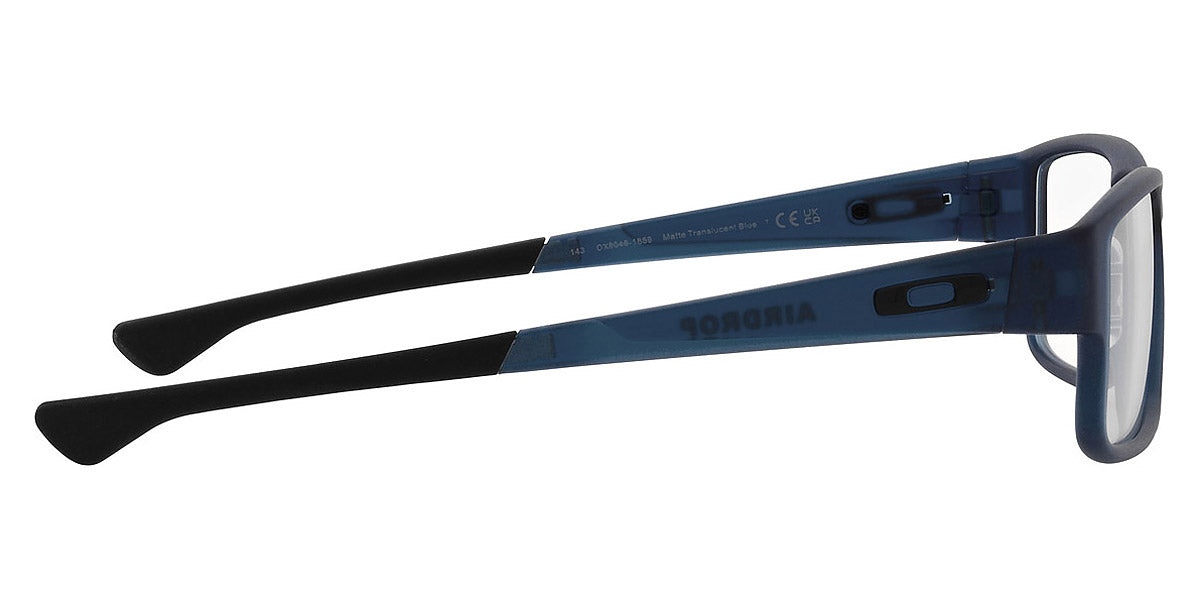 Oakley® OX8046 Airdrop OX8046 804618 51 - Matte Translucent Blue Eyeglasses
