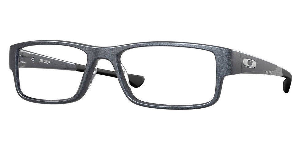 Oakley® OX8046 Airdrop OX8046 804620 57 - Matte Blue Steel Eyeglasses