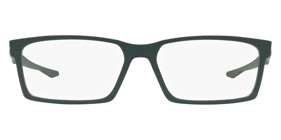 Oakley® OX8060 OVERHEAD OX8060 806004 53 Eyeglasses - Matte Dark Silver/Blue Colorshift 806004