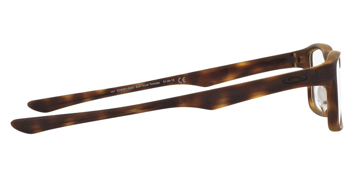 Oakley® OX8081 Plank 2.0 OX8081 808104 49 - Softcoat Tortoise Eyeglasses