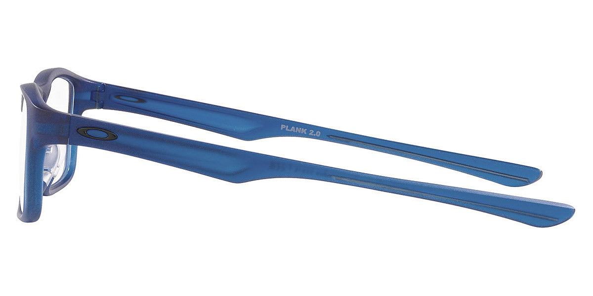 Oakley® OX8081 Plank 2.0 OX8081 808116 51 - Matte Translucent Blue Eyeglasses