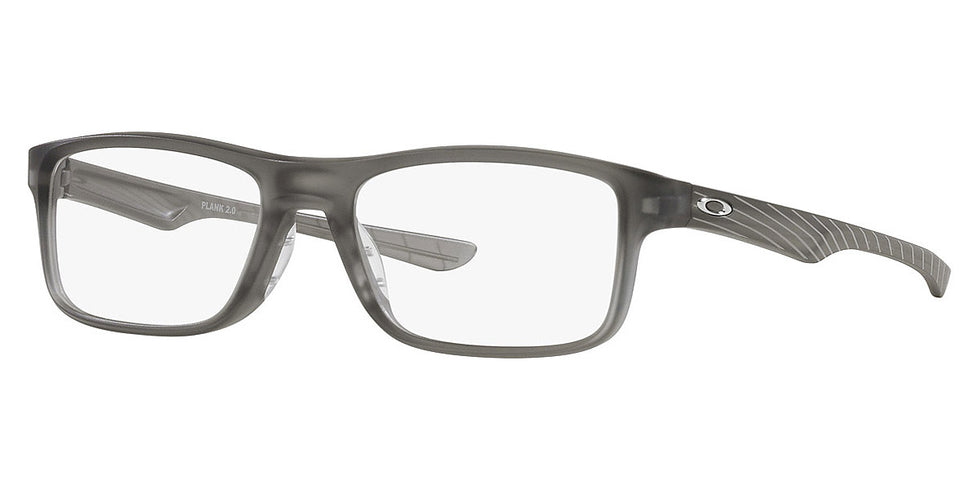 Oakley® OX8081 Plank 2.0 OX8081 808117 51 - Satin Grey Smoke Eyeglasses
