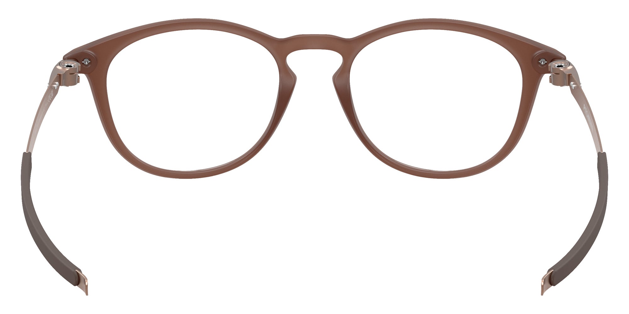 Oakley® OX8105 PITCHMAN R OX8105 810527 52 Eyeglasses - Transparent Mahogany 810527
