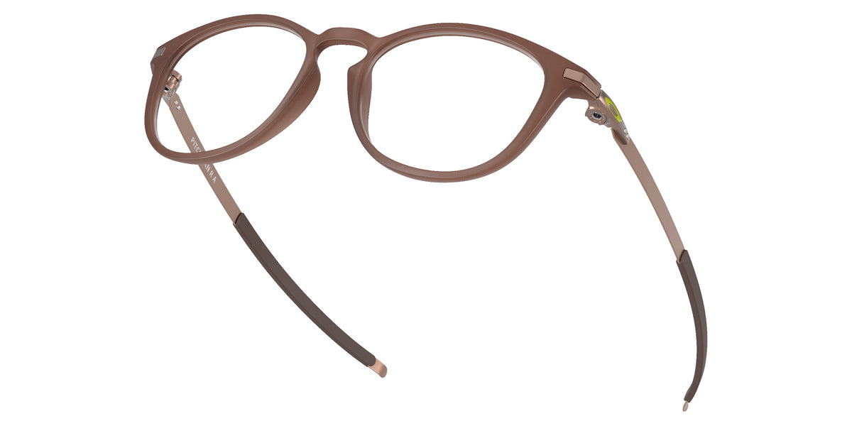 Oakley® OX8105F PITCHMAN R A OX8105F 810505 50 Eyeglasses - Transparent Mahogany 810505