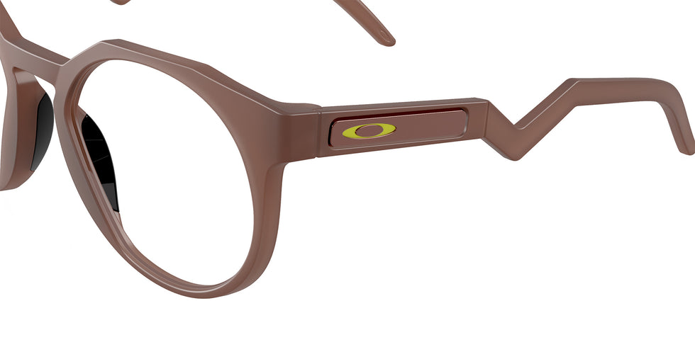 Oakley® OX8139A HSTN RX A OX8139A 813911 52 Eyeglasses - Transparent Mahogany 813911