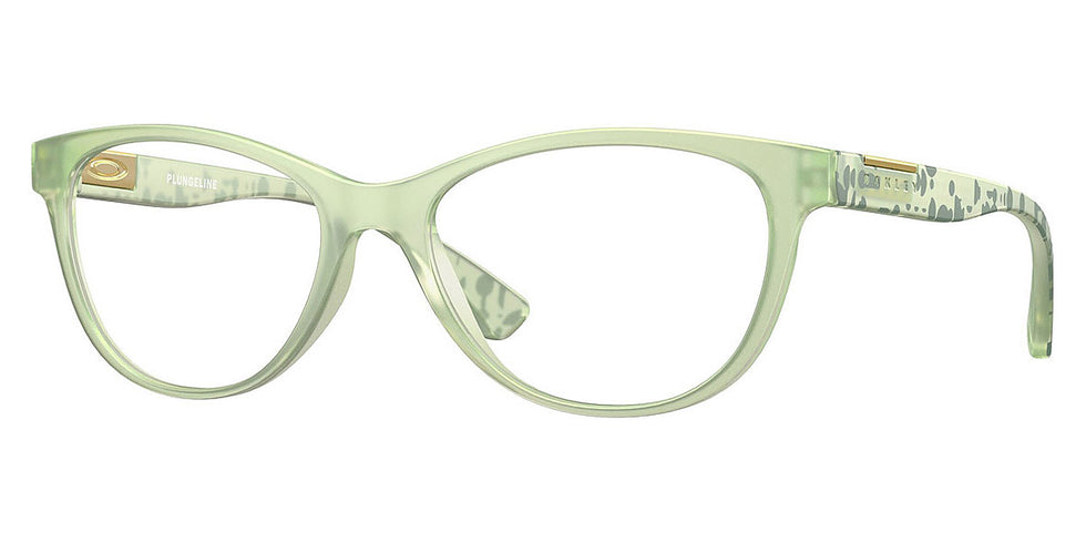 Oakley® OX8146 Plungeline OX8146 814610 50 - Matte Dark Jade Opaline Eyeglasses