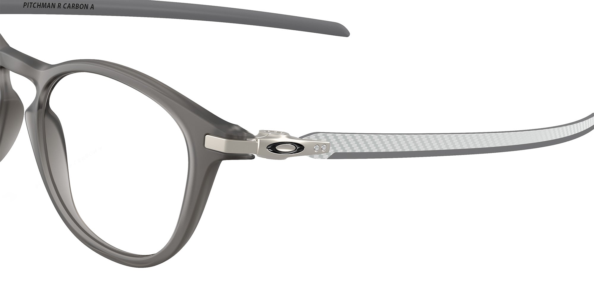 Oakley® OX8149F PITCHMAN R CARBON A OX8149F 814902 50 Eyeglasses - Satin Gray Smoke