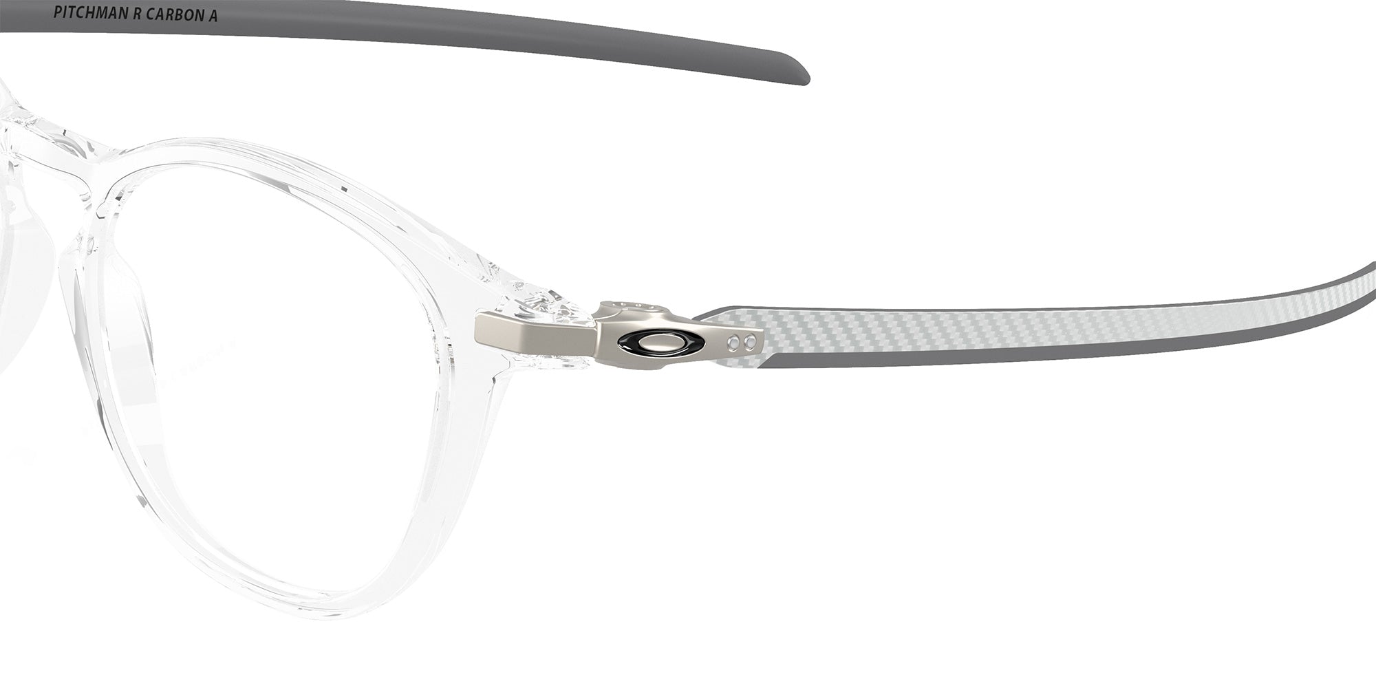 Oakley® OX8149F PITCHMAN R CARBON A OX8149F 814903 50 Eyeglasses - Polished Clear